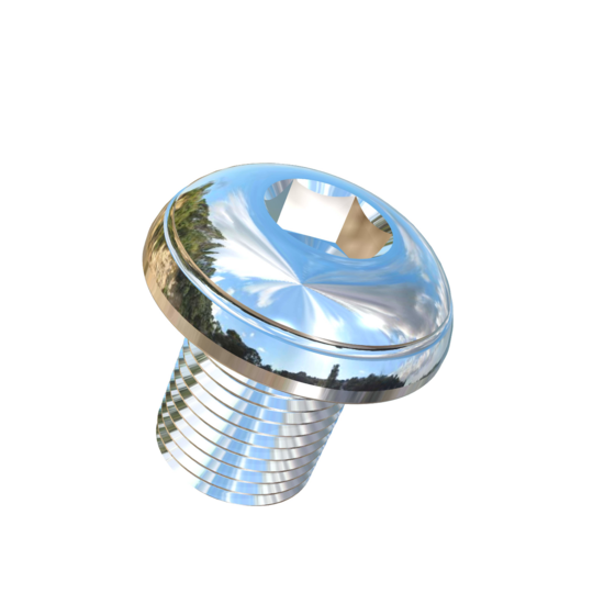 Titanium M8-0.75 Pitch X 10mm Button Head Socket Drive Allied Titanium Machine Screw